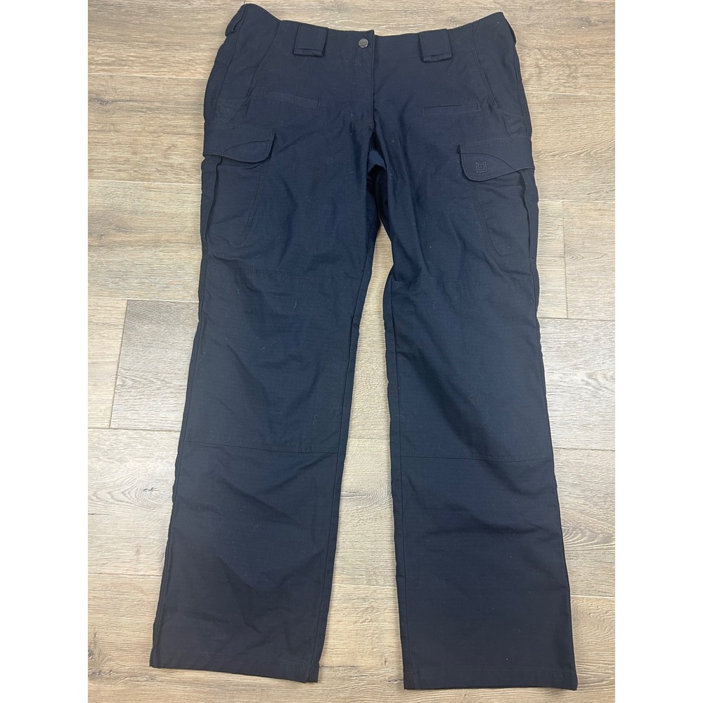 5.11 Tactical Stryke Pants Womens 14 Regular Navy Blue Flex-Tac Ripstop Cargo